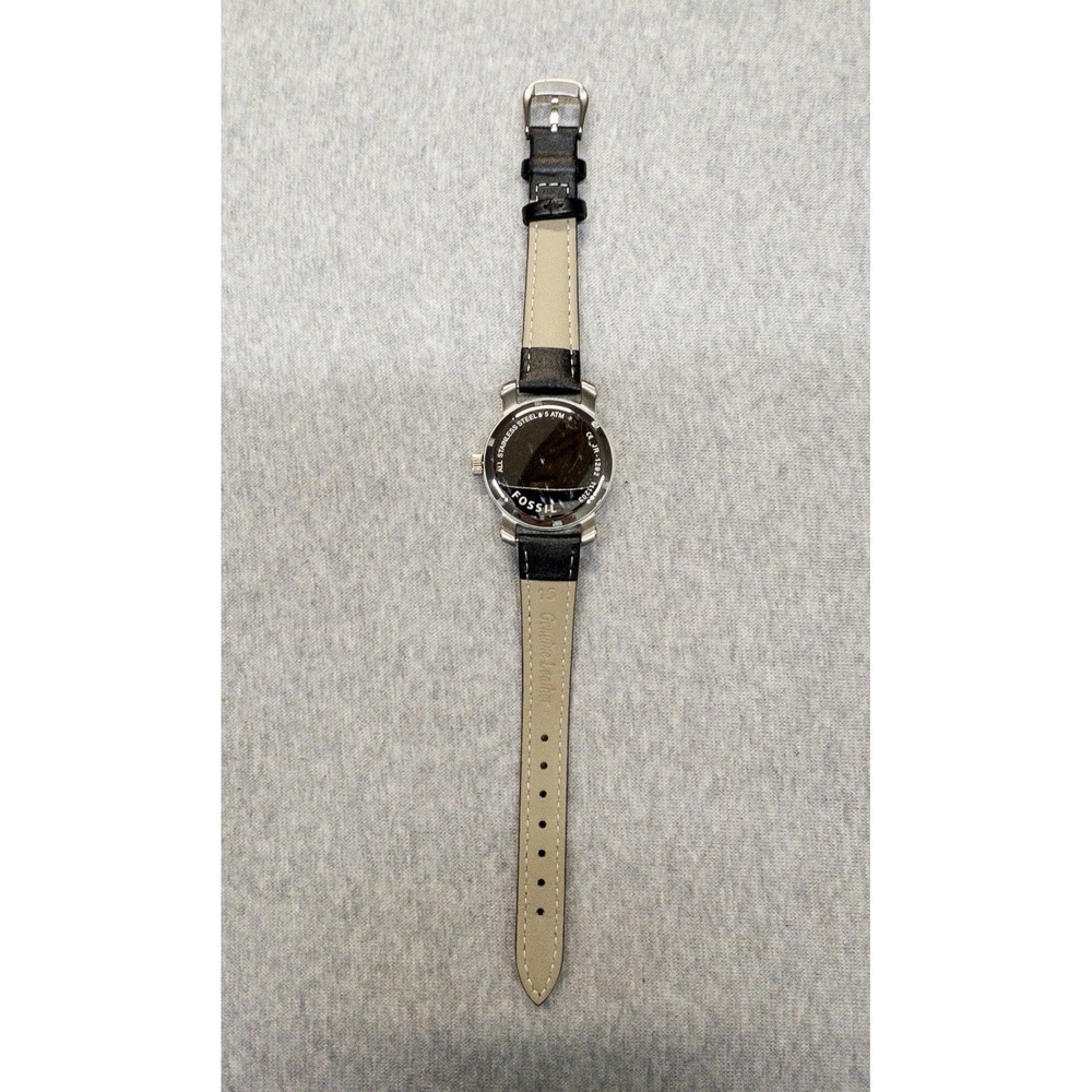Fossil‎ Minimalist Black & White 34mm Watch New Battery - Picture 11 of 14